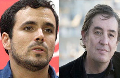 Garzón (IU) comparte acto con García Montero, pero pasa de López
