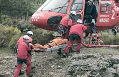 El GERA rescató a 314 personas en la sierra madrileña en 2014
