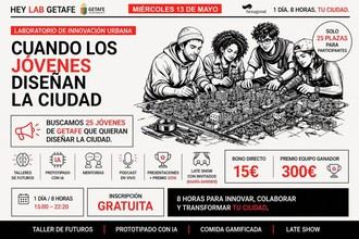 Maratón de innovación urbana para jóvenes en Getafe el 13 de mayo