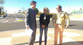 Abierta al tráfico la nueva glorieta de entrada al municipio