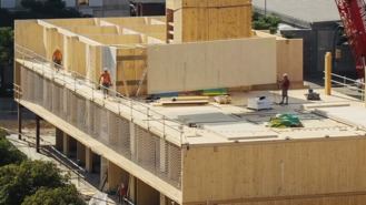 El Ayuntamiento construirá en Barajas el primer edificio de viviendas públicas con sistema industrializado de madera
