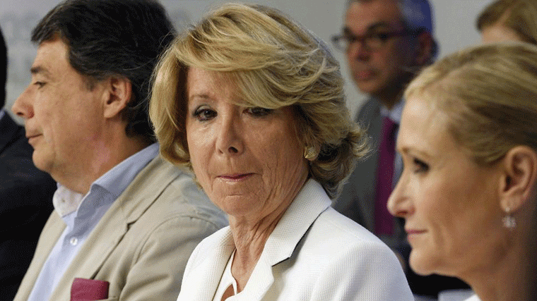El juez rechaza de nuevo la petición de Granados de imputar a Aguirre, Cifuentes y González