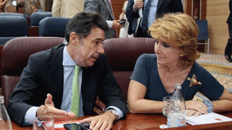 Aguirre y González adjudicaron 172 millones a las empresas de la Púnica y Gürtel