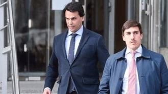 González Amador a su salida de los juzgados tras negarse a declarar