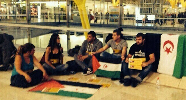 Huelga de hambre en Barajas contra la extradición a Marruecos de Hassana