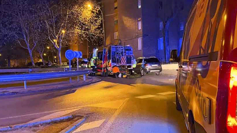 En estado grave un joven de 20 años por una herida de arma de fuego y varios machetazos en Usera