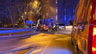 En estado grave un joven de 20 años por una herida de arma de fuego y varios machetazos en Usera