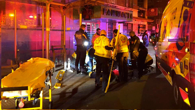 Dos heridos por arma blanca en el transcurso de una reyerta en Carabanchel