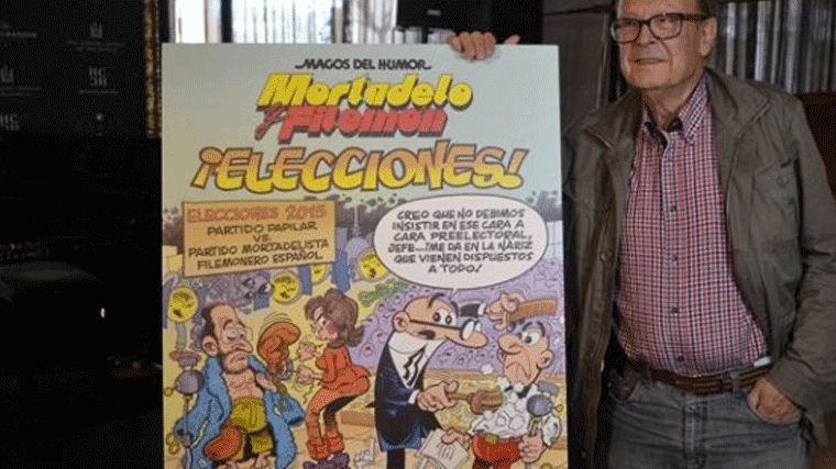 Mortadelo y Filemón, Zipi y Zape o Sacarino, en `Historietas del tebeo´