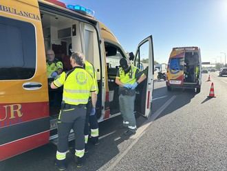 Accidentes de moto dejan a dos jóvenes heridos en Madrid