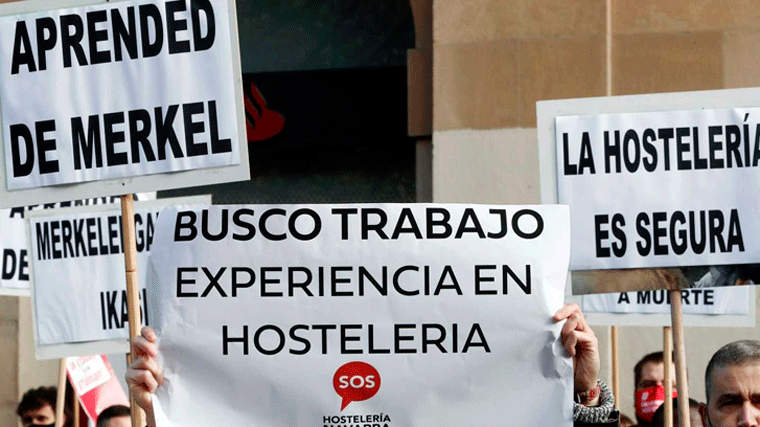 Hosteleros piden al Gobierno un plan de 8.500 M para su supervivencia