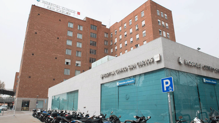 Un muerto y 24 heridos por el incendio en una habitación del Hospital Clínico San Carlos