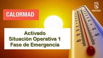 Madrid activa fase de emergencia por altas temperaturas extremas