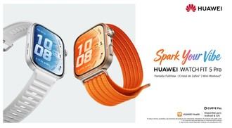 HUAWEI lanza la serie WATCH FIT 5: estilo y salud en un solo dispositivo
