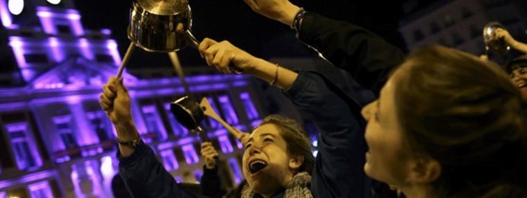 Las mujeres toman la calle: 12 manifestaciones y 118 concentraciones