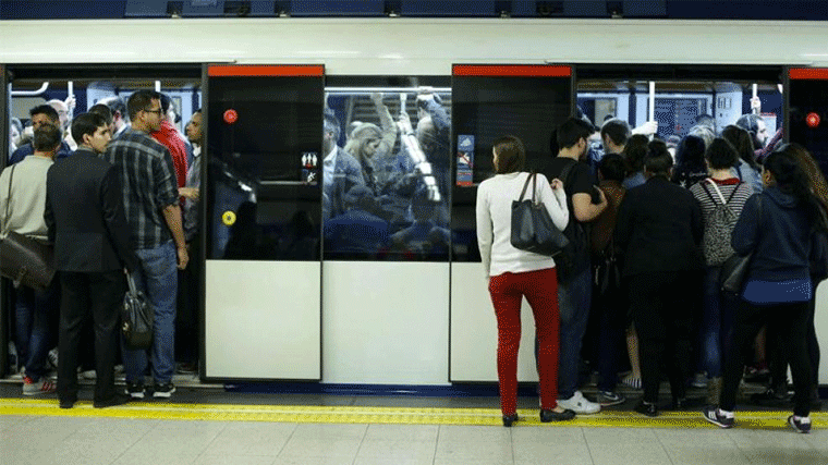 Arranca este jueves la huelga de 24 horas de maquinistas del Metro