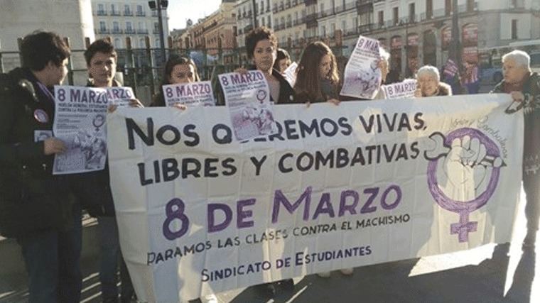 Estudiantes convocan huelga general el 8-M contra la violencia a las mujeres