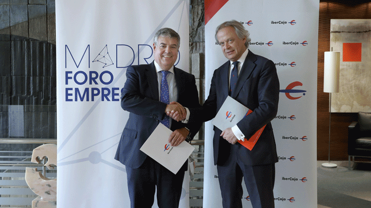 Ibercaja renueva el acuerdo de colaboración con Madrid Foro Empresarial