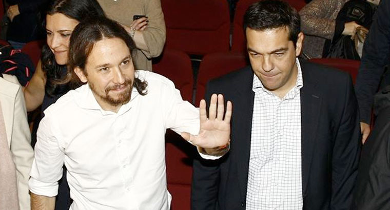 Iglesias (Podemos) participará en la campaña de Syriza en Grecia 