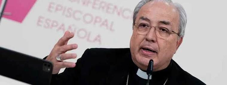 El secretario general de la Conferencia Episcopal Española, Francisco César García Magán