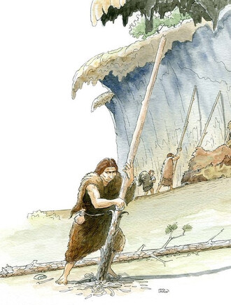 El Abric Romaní revela el uso diverso de la madera por los neandertales