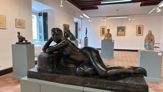 Exposición de Anton Casamor en la Casa de la Cultura de San Lorenzo de El Escorial