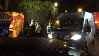 Ocho personas hospitalizadas tras el incendio de una residencia en Aravaca
