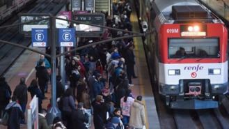 La circulación de Cercanías sufre demoras por una incidencia en Atocha