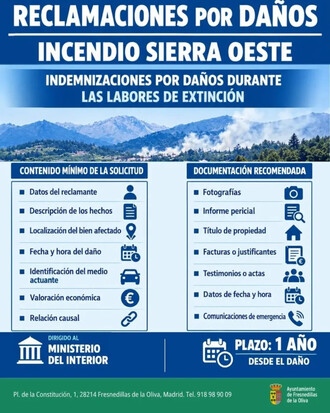 Indemnizaciones por daños durante labores de extinción de incendios