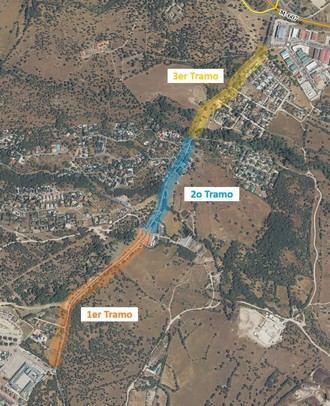 Obras en la carretera M-615: pausas y planificación de trabajos futuros