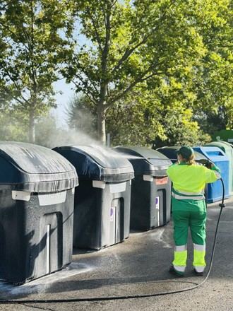 Campaña de limpieza especial de verano en todos los barrios de Arganda del Rey