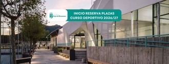 Apertura de inscripciones para el Curso Deportivo 2026-2027