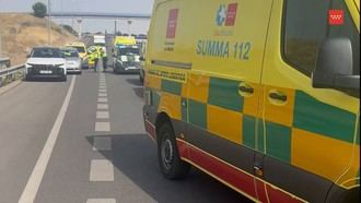 Motorista fallece tras ser atropellado en Leganés