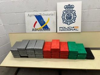 Detenidos 44 kilos de cocaína en contenedor del puerto de Algeciras