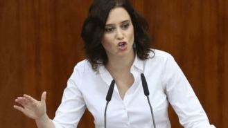 Ayuso de los `menas´: `No tengo competencias para poner un muro, ni soltarles en el desierto