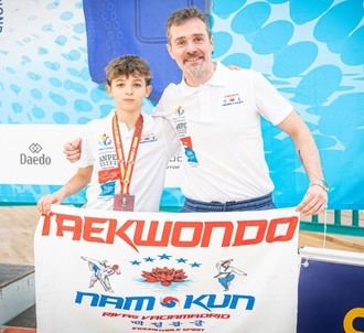 Iván Rodríguez se lleva el bronce en el Campeonato de España de taekwondo cadete