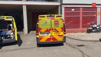 Dos trabajadores gravemente heridos en accidentes laborales en Madrid