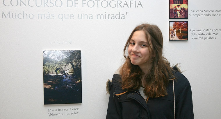 María Irurzun gana el I Concurso de Fotograía Solidaria