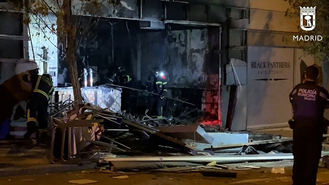 Muere la joven herida gravemente quemada en la explosión de un bar de Carabanchel