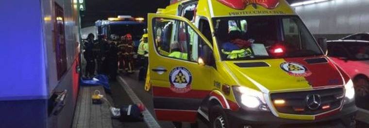 Muere el menor que cayó de una torre de ventilación de la M-30