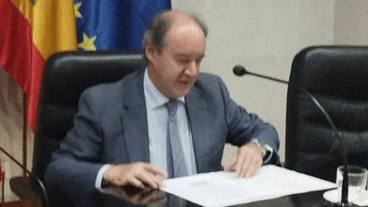 El presidente del Tribunal Superior de Justicia de Madrid (TSJM), Celso Rodríguez Padrón