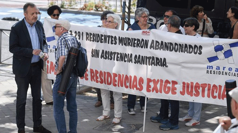 Una jueza rechaza acumular las denuncias por los protocolos de no derivación en las residencias durante la pandemia