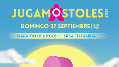JugaMóstoles 2026: Encuentro Familiar de Juegos de Mesa el 27 de Septiembre