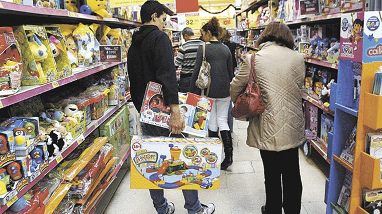 Los madrileños gastarán una media de 508 € en las compras de Navidad