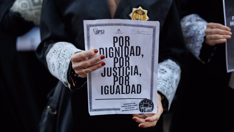 Justicia y Letrados acaban sin acuerdo para desbloquear la huelga