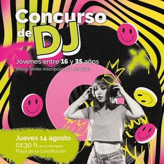 Abren inscripciones para el Concurso de DJs en agosto, premiando talento joven