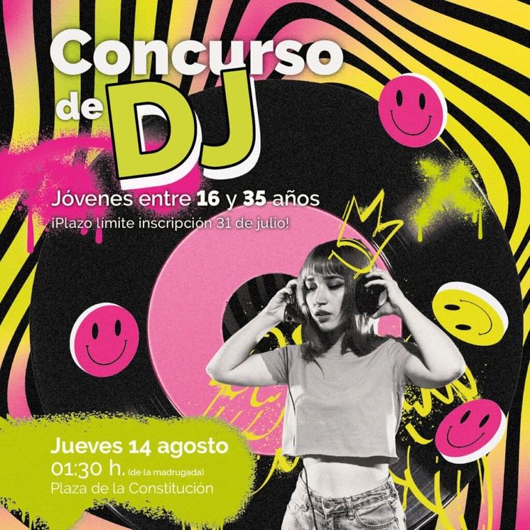 Abren inscripciones para el Concurso de DJs en agosto, premiando talento joven