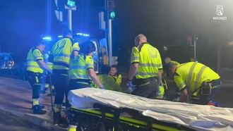 Joven grave tras accidente de moto en Hortaleza, Madrid