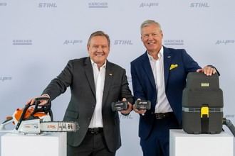 Kärcher y STIHL se unen para crear un nuevo estándar de baterías profesionales