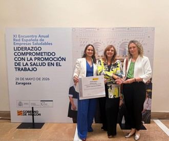 La Agencia Tributaria de Madrid recibe un premio por su promoción de la salud laboral